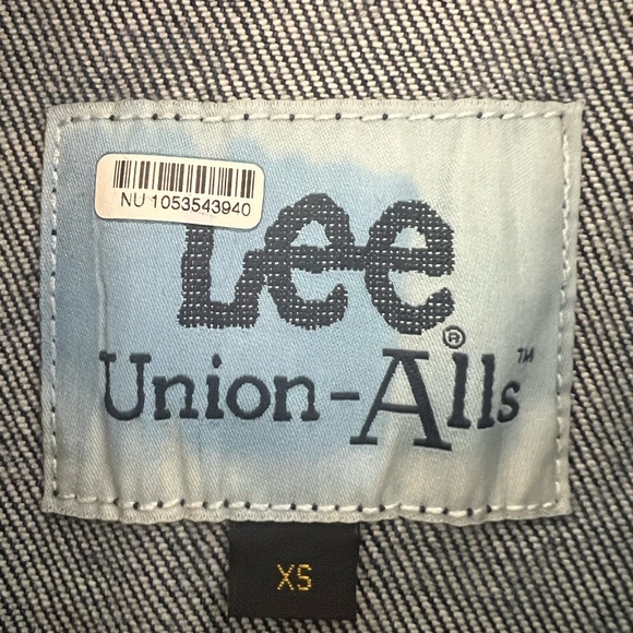 Free people denim jumpsuit boiler suit floral blue New XS overalls - Picture 8 of 16